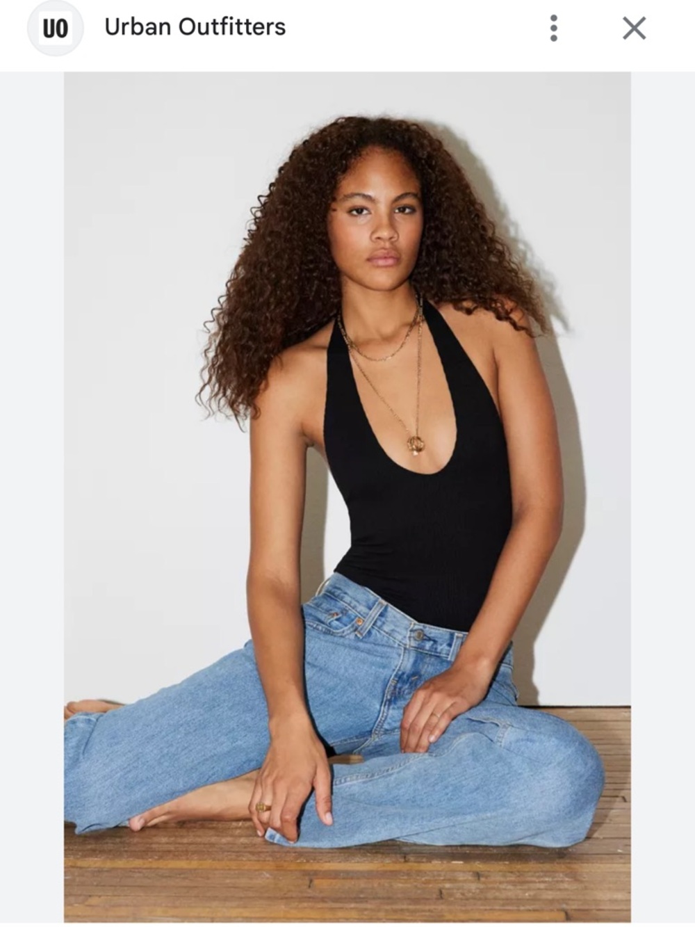 Urban outfitters out from under Layla plunge bodysuit size large